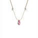 &Livy : Hyevibe Crystal Silk Slider Necklace in with Iris - &Livy : Hyevibe Crystal Silk Slider Necklace in with Iris