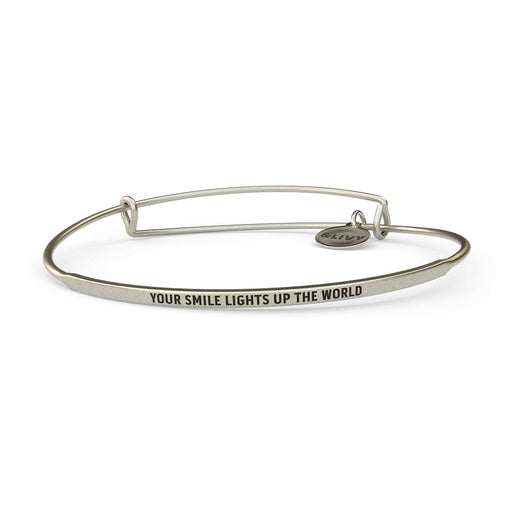 &Livy : Posy Wire Bracelet - Your Smile Lights Up The World - &Livy : Posy Wire Bracelet - Your Smile Lights Up The World