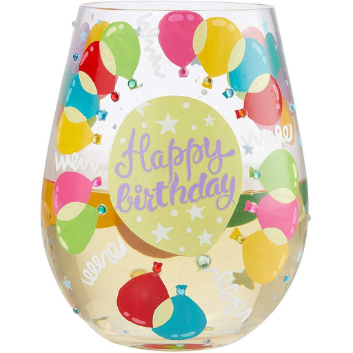 Lolita : Balloons Stemless Wine Glass -