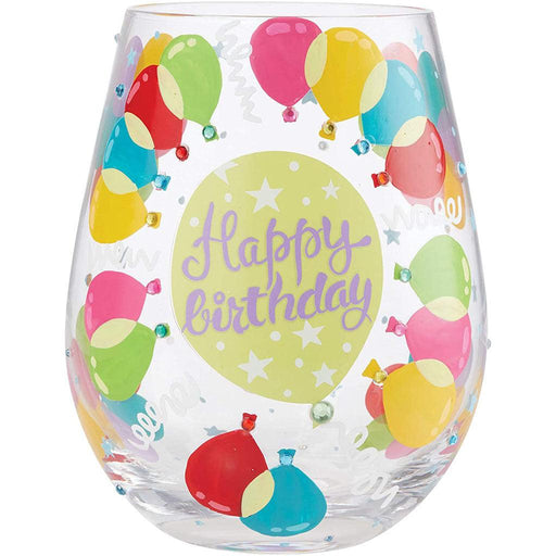 Lolita : Balloons Stemless Wine Glass -