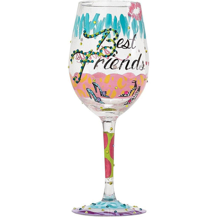 Lolita : Best Friends Always Wine Glass -