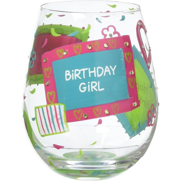 Lolita : Stemless Glass Birthday Girl -