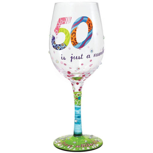Lolita : Wine Glass - 50 Is Just a Number -