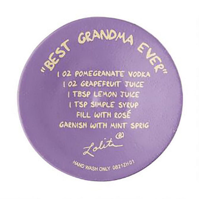 Lolita : Wine Glass Best Grandma Ever -