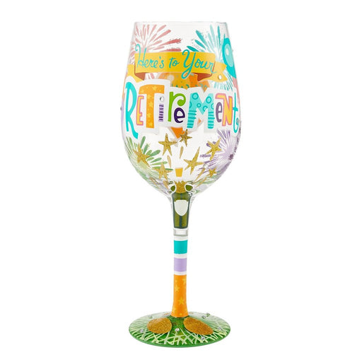 Lolita : Wine Glass - Here's to Your Retirement - Lolita : Wine Glass - Here's to Your Retirement