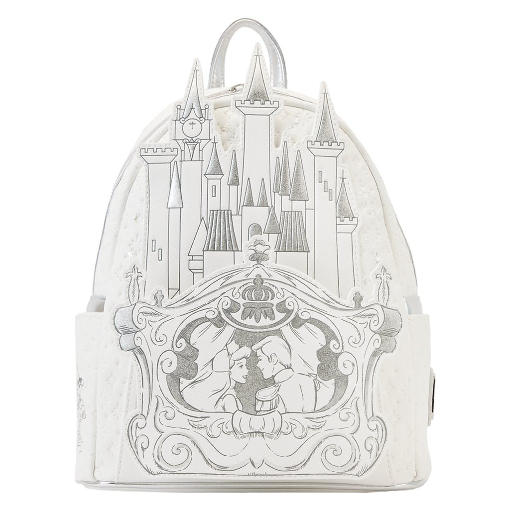 Buy Cinderella Exclusive Holiday Castle Light Up Mini Backpack at Loungefly.