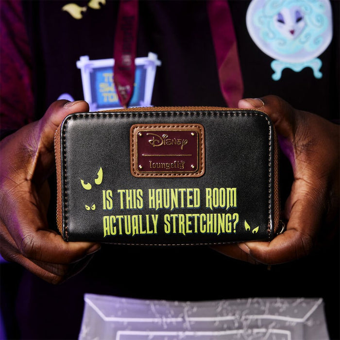 Loungefly : Loungefly Disney Haunted Mansion Portraits Zip Around Wallet - Loungefly : Loungefly Disney Haunted Mansion Portraits Zip Around Wallet