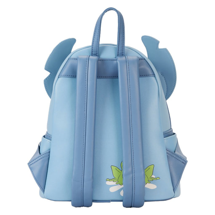 Loungefly : Stitch Springtime Daisy Cosplay Plush Mini Backpack - Loungefly : Stitch Springtime Daisy Cosplay Plush Mini Backpack