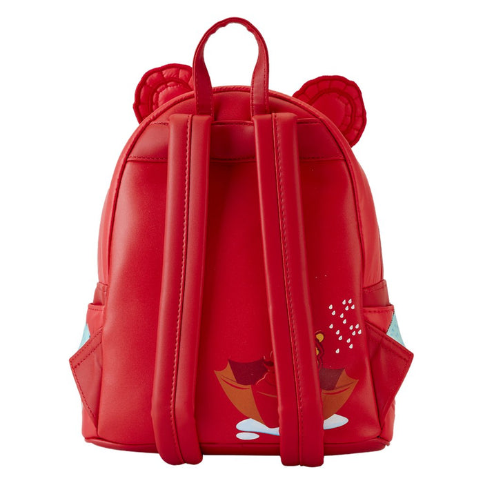 Loungefly : Winnie the Pooh Rainy Day Puffer Jacket Cosplay Mini Backpack - Loungefly : Winnie the Pooh Rainy Day Puffer Jacket Cosplay Mini Backpack