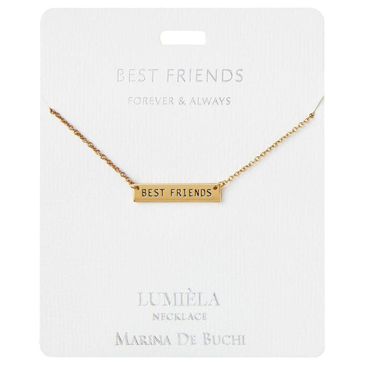 Lumiela Necklace: " best friends forever and always " -Best Friends - Lumiela Necklace: " best friends forever and always " -Best Friends