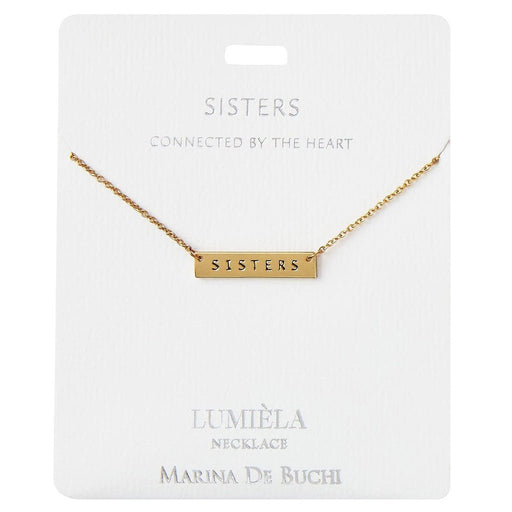 Lumiela Necklace: " connected by the heart " -Sister - Lumiela Necklace: " connected by the heart " -Sister