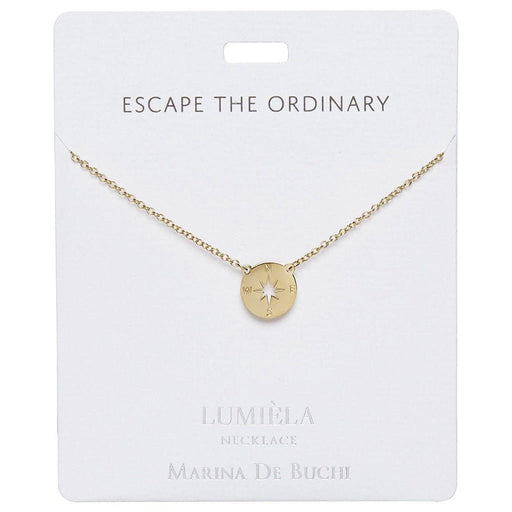 Lumiela Necklace: "escape the ordinary" - Compass - Lumiela Necklace: "escape the ordinary" - Compass