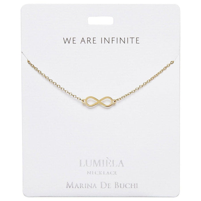 Lumiela Necklace: "we are infinite" - Infinity - Lumiela Necklace: "we are infinite" - Infinity