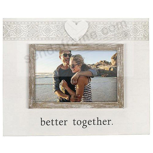 Malden : 4 x 6 "Better Together" Wood Sentiment Picture Frame - Malden : 4 x 6 "Better Together" Wood Sentiment Picture Frame - Annies Hallmark and Gretchens Hallmark, Sister Stores