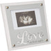 Malden : 4" X 6" "Love at first Sight" Picture frame - White -