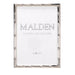 Malden : 4X6 Bamboo Silver Metal Frame - Malden : 4X6 Bamboo Silver Metal Frame