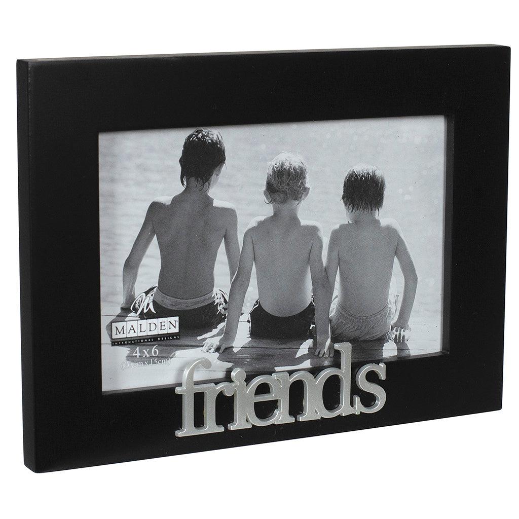 Malden International Designs Sisters Best Friend Picture Frame, 4x6, Black