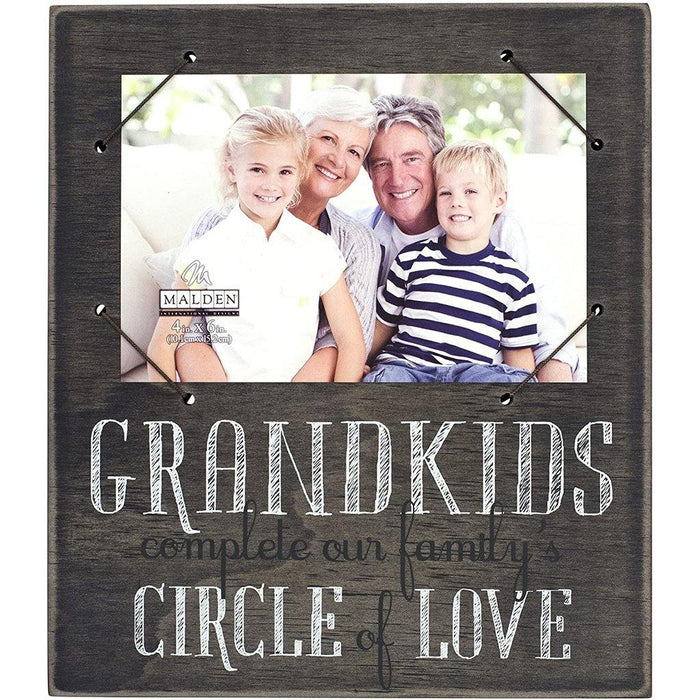 Malden Friends Gray Distressed Wood Picture Frame, 4x6/5x7 - Picture Frames  - Hallmark