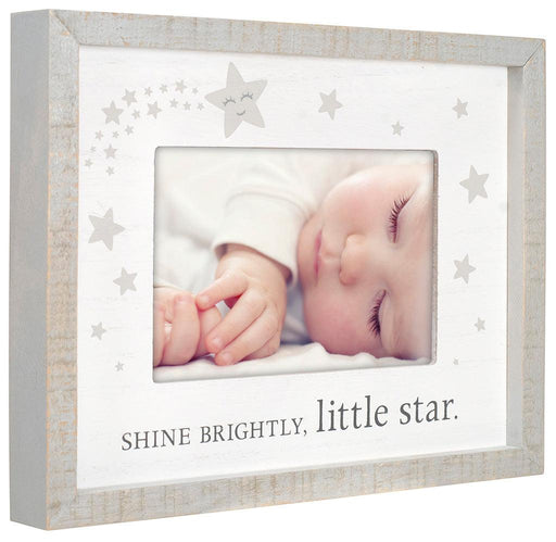 Malden : 4X6 Shine Bright Little Star Rustic Frame -