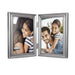 Malden : 5X7 Concourse-Pewter Double Vertical Photo Frame Silver - Malden : 5X7 Concourse-Pewter Double Vertical Photo Frame Silver