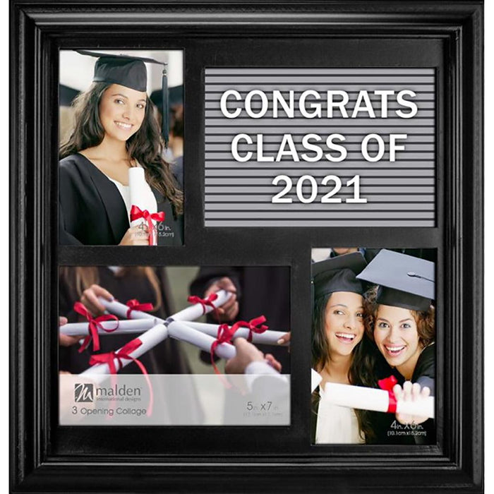 Malden : Collage Graduation Frame with Letter Board -