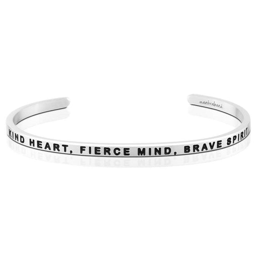 MantraBand : Kind Heart, Fierce Mind, Brave Spirit Bracelet -