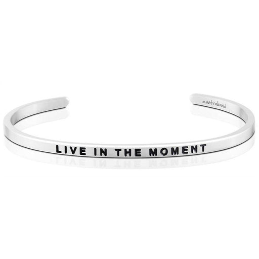 MantraBand : "Live in the Moment" Bracelet -