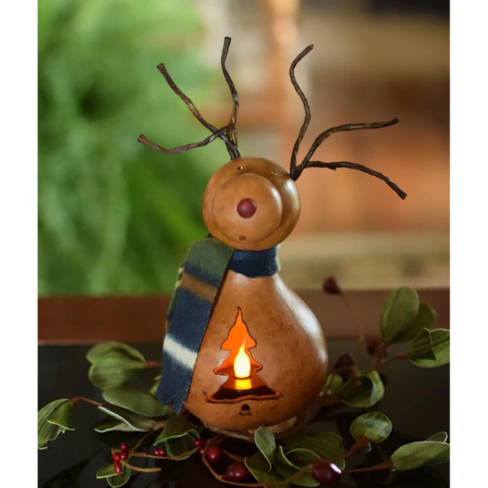 Meadowbrooke Gourds : Dash the Reindeer - Miniature - Meadowbrooke Gourds : Dash the Reindeer - Miniature - Annies Hallmark and Gretchens Hallmark, Sister Stores