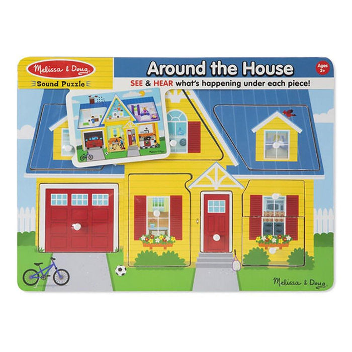 Melissa & Doug : Around the House Sound Puzzle -