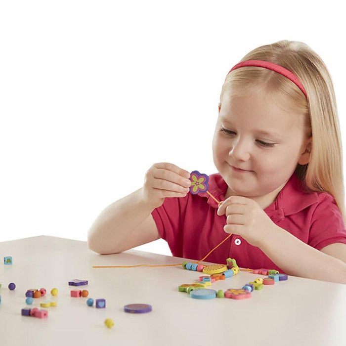 Melissa & Doug : Created by Me! Bead Bouquet Wooden Bead Kit -