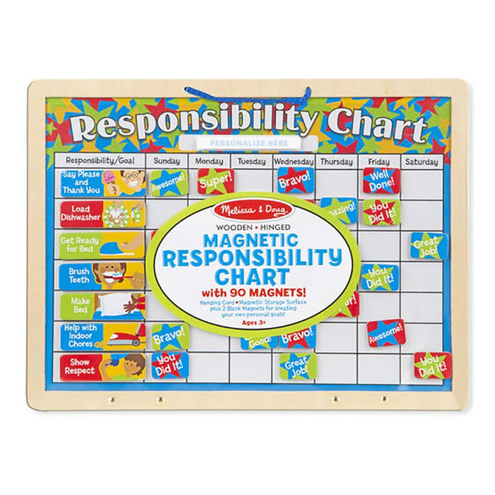 Melissa & Doug : Magnetic Responsibility Chart -