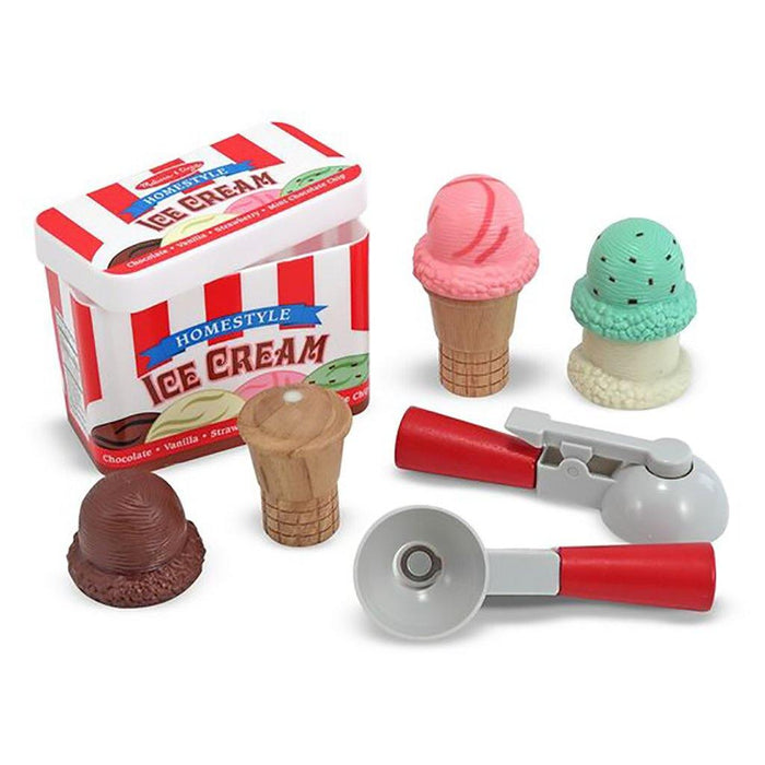 Melissa & Doug : Scoop & Stack Ice Cream Cone Playset -