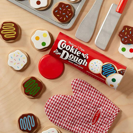 Melissa & Doug : Slice and Bake Cookie Set - Wooden Play Food - Melissa & Doug : Slice and Bake Cookie Set - Wooden Play Food - Annies Hallmark and Gretchens Hallmark, Sister Stores