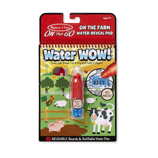 Melissa & Doug : Water Wow! Farm - On the Go Travel Activity -
