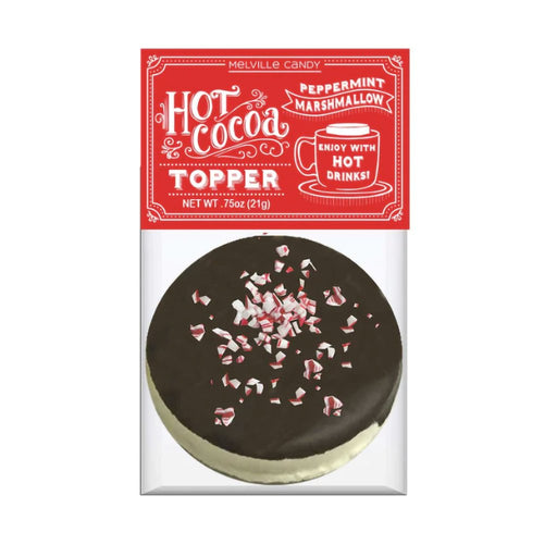 Melville Candy : Dark Chocolate Peppermint Marshmallow Toppers - Melville Candy : Dark Chocolate Peppermint Marshmallow Toppers