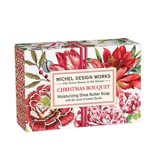 Michel Design Works : Christmas Bouquet Boxed Single Soap - Michel Design Works : Christmas Bouquet Boxed Single Soap - Annies Hallmark and Gretchens Hallmark, Sister Stores