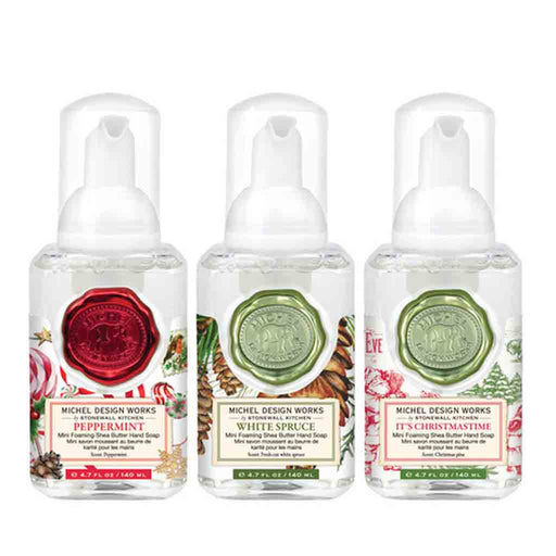 Michel Design Works : Santa's Workshop Mini Foaming Hand Soap Set - Michel Design Works : Santa's Workshop Mini Foaming Hand Soap Set