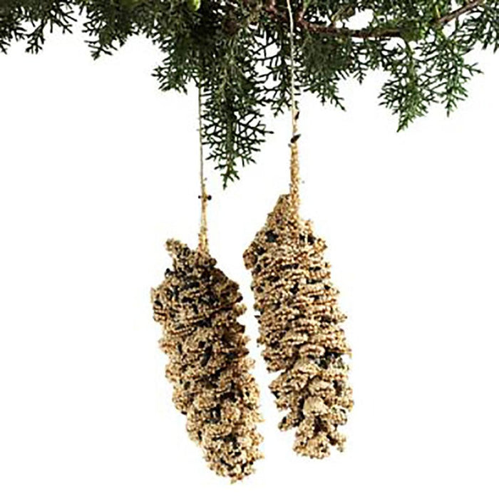 Mr. Bird : Pine Cone Pair - Mr. Bird : Pine Cone Pair - Annies Hallmark and Gretchens Hallmark, Sister Stores