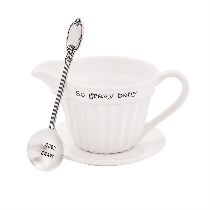 Mud Pie : Gravy Boat Set -