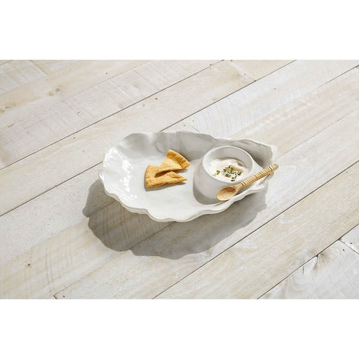 Mud Pie : Oyster Chip And Dip Set -