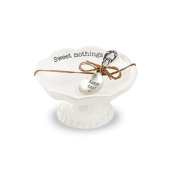 Mud Pie : Sweet Nothings Scallop Candy Dish Set -