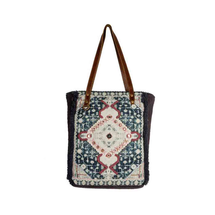 Myra Bag : Homestyle Warmth Embroidered Tote Bag - Myra Bag : Homestyle Warmth Embroidered Tote Bag