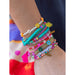 Natural Life : Beaded Bracelet, Set of 6 - Multicolor -