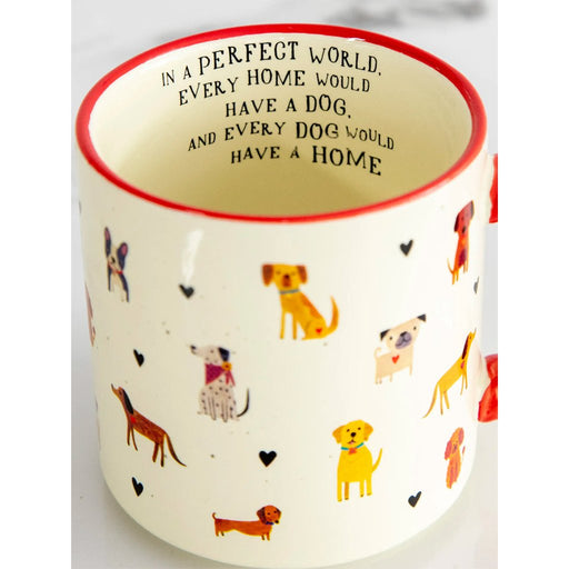 Natural Life : Bungalow Mug - Every Home Has A Dog - Natural Life : Bungalow Mug - Every Home Has A Dog