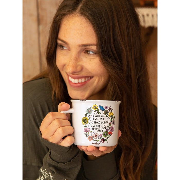 Natural Life : Camp Coffee Mug - Wise Girl -