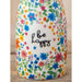 Natural Life : Ceramic Bud Vase - Be Happy - Natural Life : Ceramic Bud Vase - Be Happy