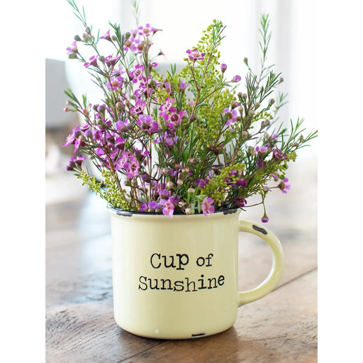 Natural Life : Classic Camp Coffee Mug - Cup of Sunshine - Natural Life : Classic Camp Coffee Mug - Cup of Sunshine