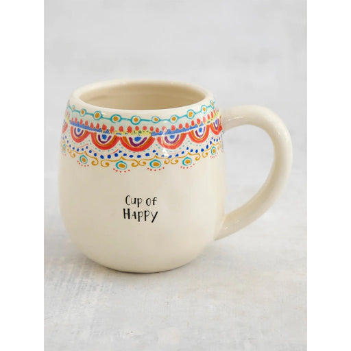 Natural Life : Cup of Happy Coffee Mug - Natural Life : Cup of Happy Coffee Mug