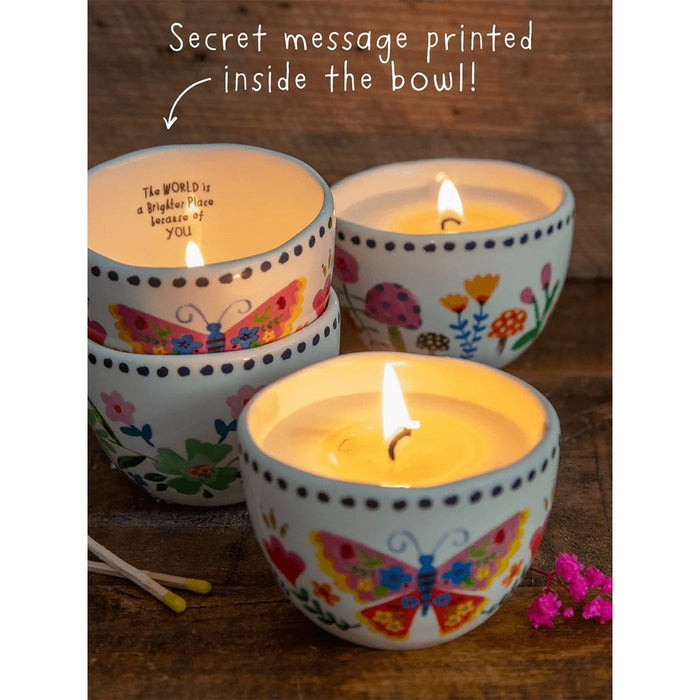 Natural Life : Secret Message Candle - Love Everything -