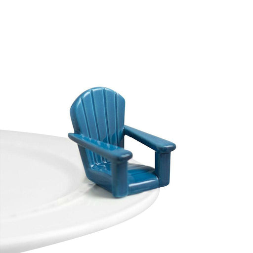 Nora Fleming : Chillin' Chair (Blue) Mini -